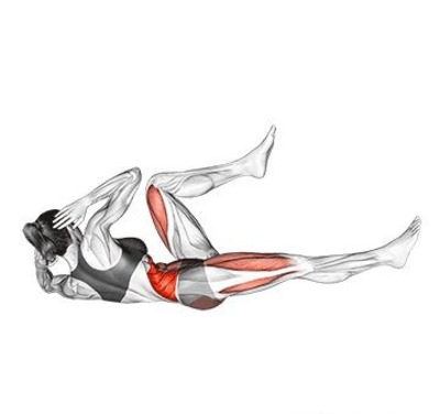 bicycle crunches